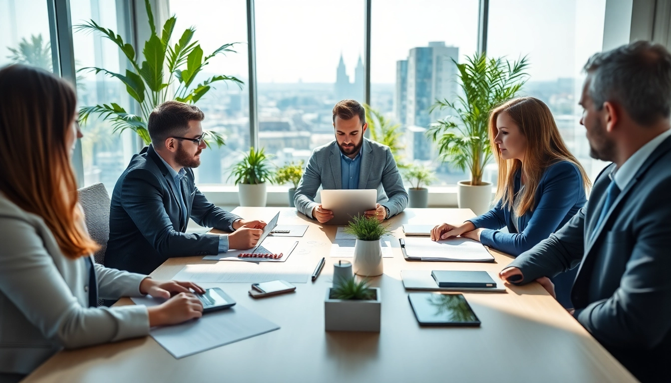 Créer une holding Luxembourg SOPARFI avec des experts lors d'une réunion professionnelle.