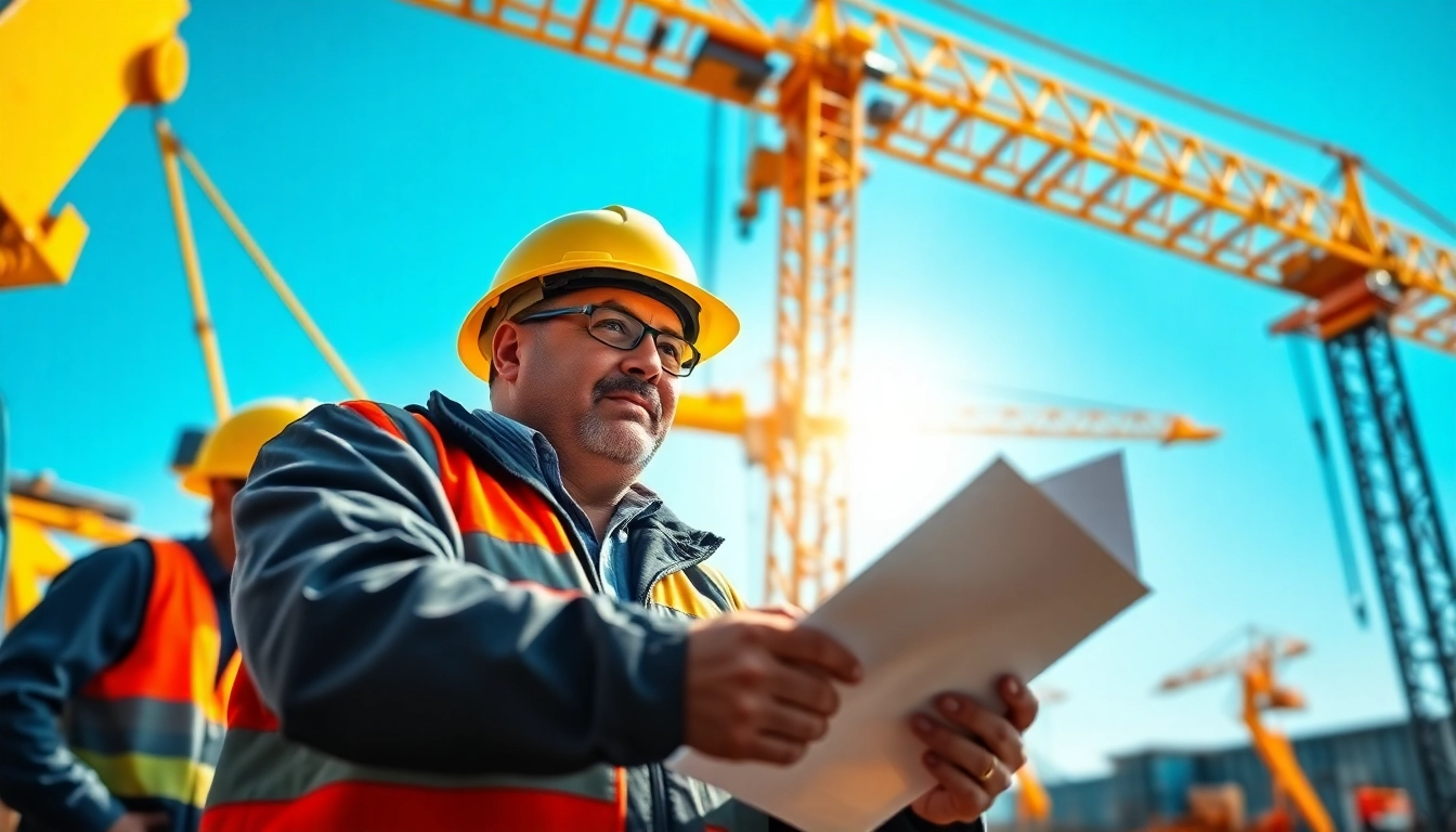 View showcasing NVQ Level 4 Crane supervisor answers in a professional crane operation setting.