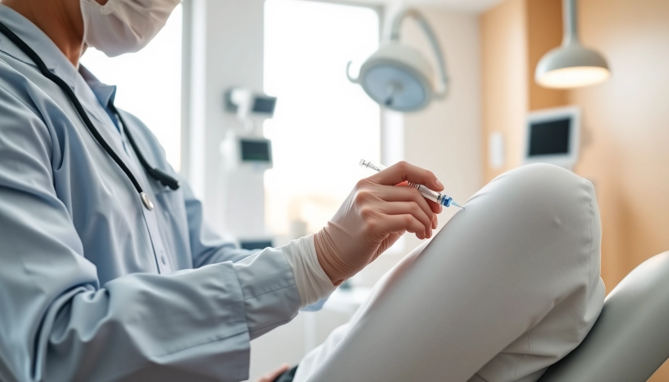 Administering Injectable Weight Loss treatment in a professional healthcare setting