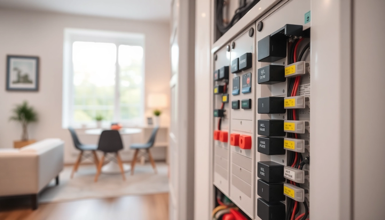 Upgrade your electrical panel with modern design and efficiency.