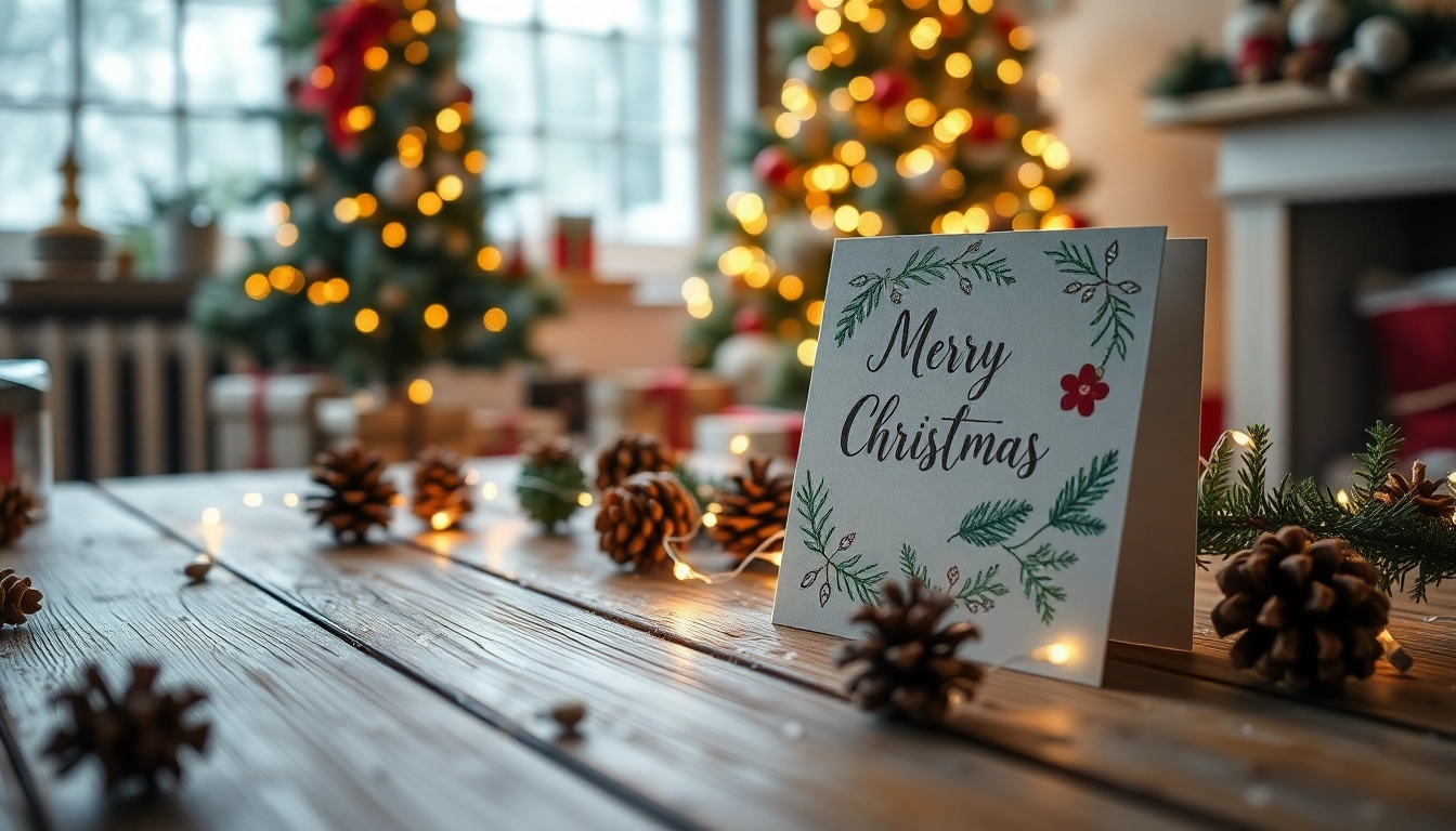 Send personalized Christmas cards with fast delivery UK featuring beautiful designs and festive decor.