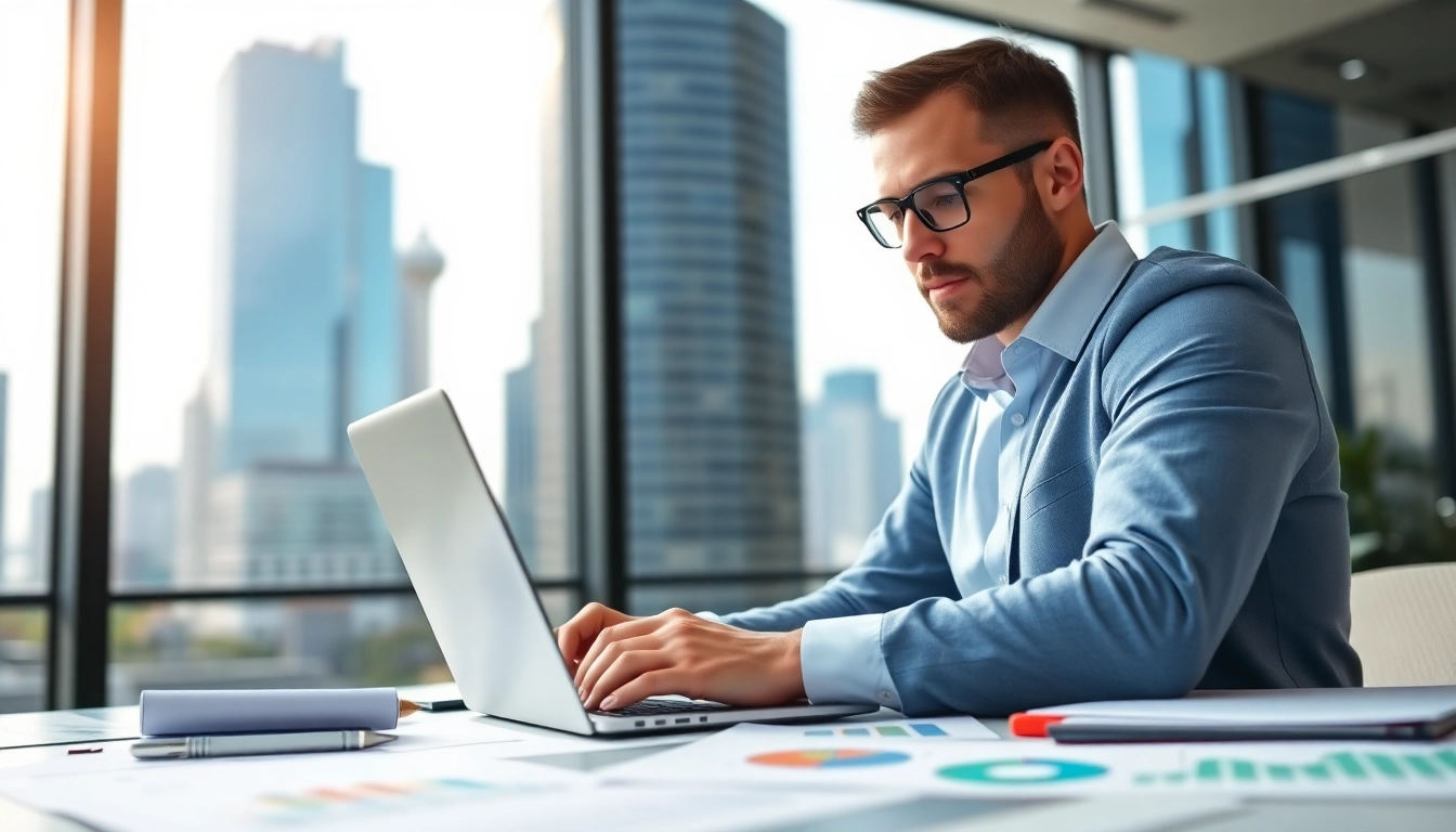 Maximize your visibility with Edmonton SEO strategies from a professional consultant in action.