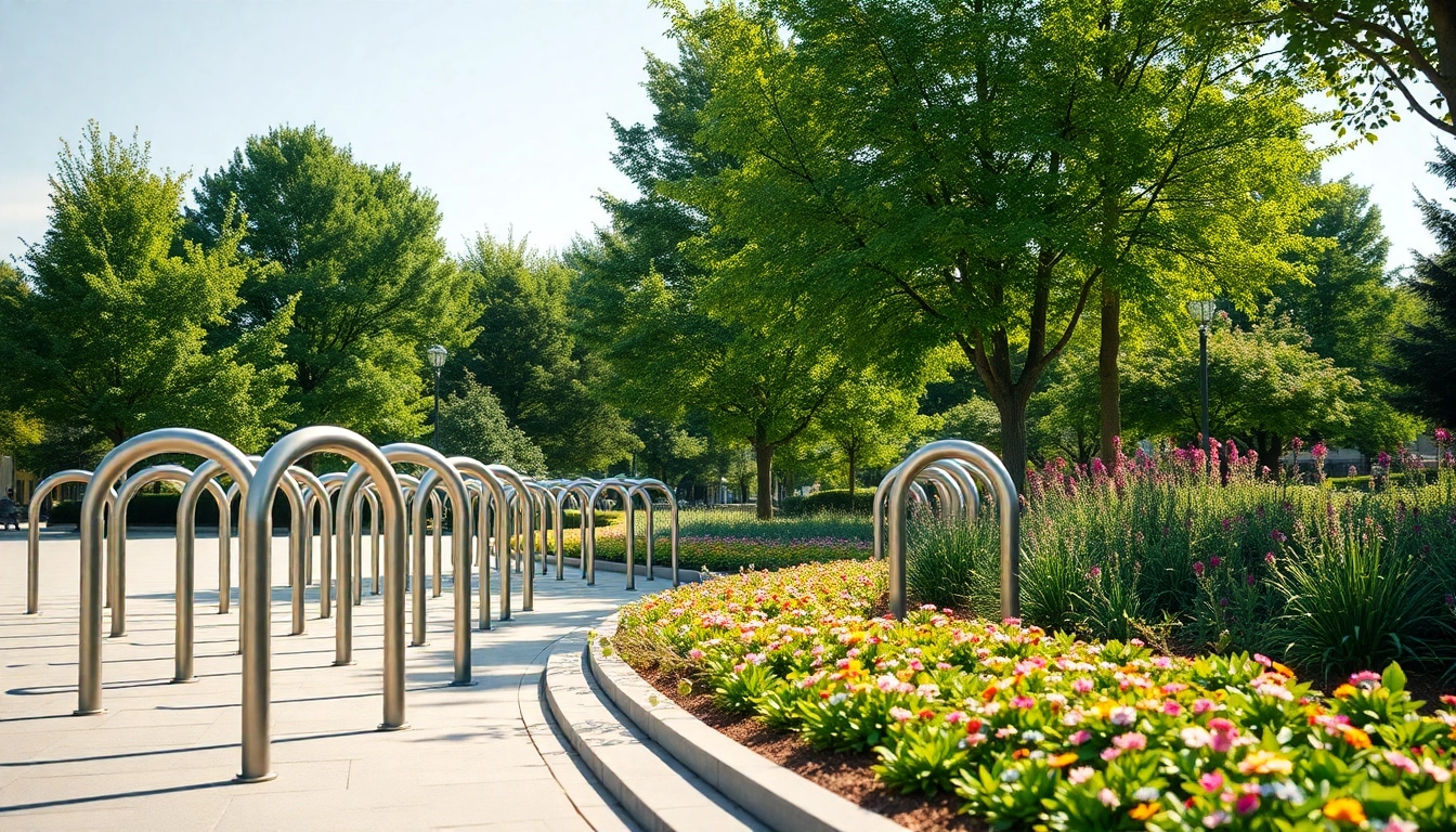 Enhancing Spaces with a Modern bike rack: Design and Functionality