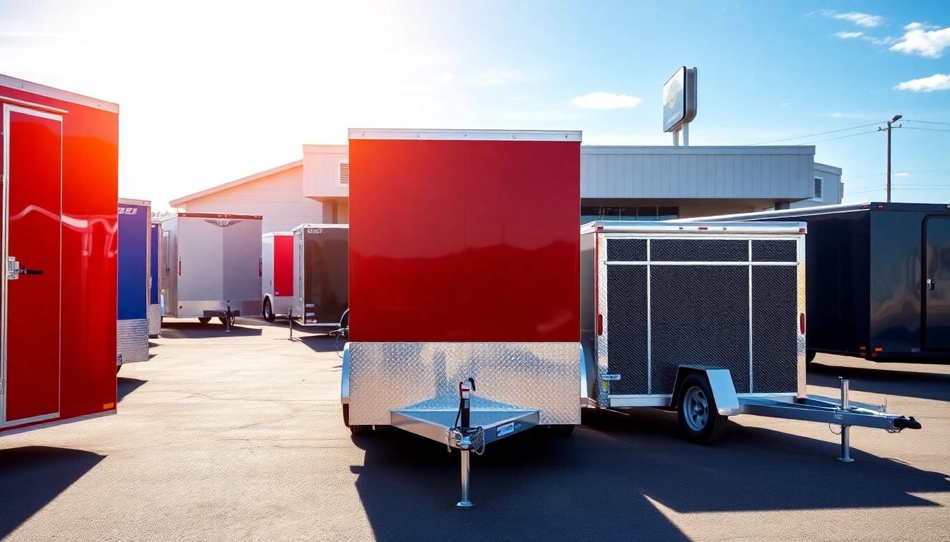 Explore diverse inventory of trailers for sale in Massachusetts at a vibrant dealership.